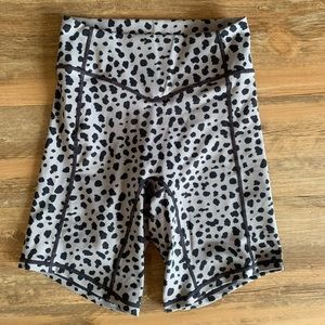 Balance Athletica Bike Short - Midnight Leopard Print